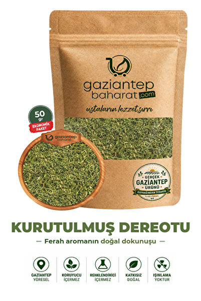 Gaziantep Baharat Kurutulmuş Dere Otu 50gr