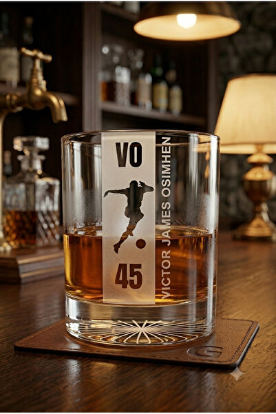 MLDSG Vo 45 Laser Engraved 320 Cc Single Whiskey Glass