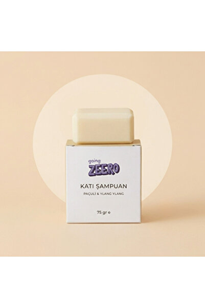 Going Zeero Katı Şampuan Paçuli & Ylang Ylang Sülfatsız Şampuan Doğal İçerikli