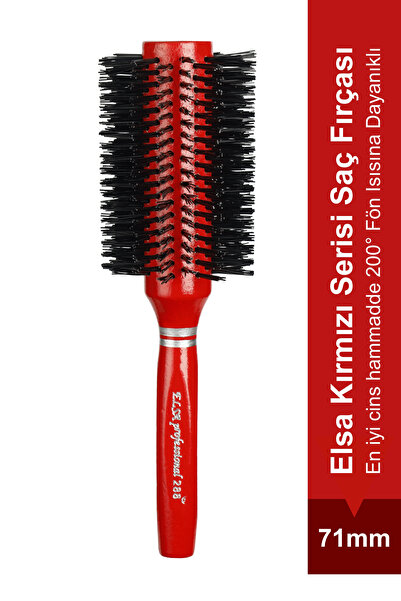 ELSA Επαγγελματική βούρτσα για τα μαλλιά 288 Red Hair Blow Dryer Brush