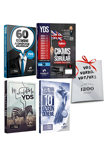 Modadil Yayınları YDS Modadil 60 Günde Ezberbozan Kelimeler + Makalelerle YDS...