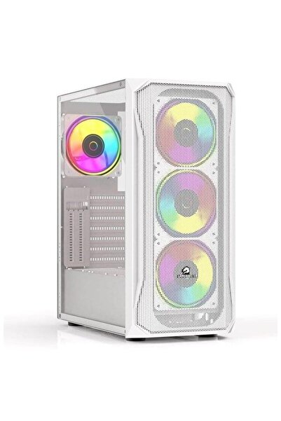 GAMEBOOSTER GB-T005MW Gaming Mid-Tower PC Kasası Beyaz