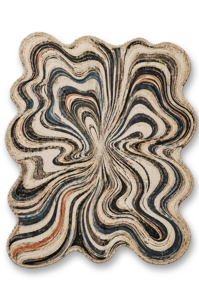 Rugs Modern Halı SDT Şekil Tema Desenli Modern Dokuma Taban Dekoratif Halı sd...