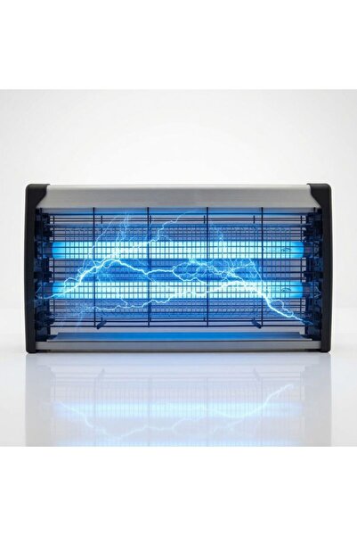 Sezy 2x15 Watt Elektrikli Sinek Sivrisinek Öldürücü | Geniş Çift Mavi Işık Tu...