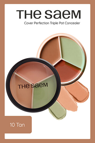 THE SAEM ذا سيم كورفر بيرفيشن تريبل بوت كونسيلر 10 تان