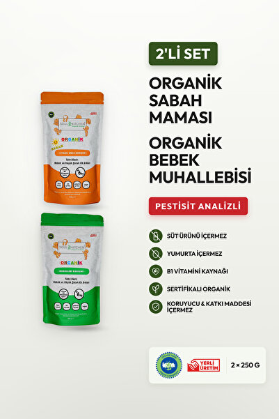Soul Kitchen Organik Ürünler Organik Bebek Muhallebisi ve Sabah Maması Tahıl ...