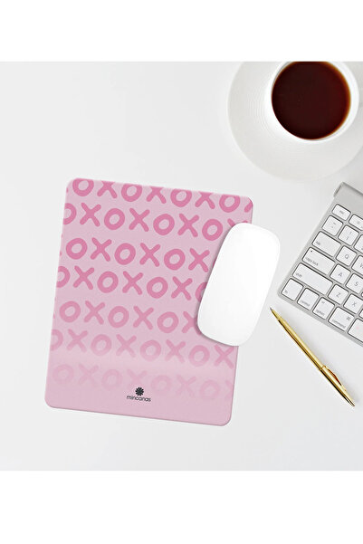 Mincanas Renkli Bilek Destekli Dikdörtgen Mouse Pad Mouse Altlığı