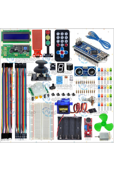 eğiteklab Arduino Nano Süper Başlangıç Seti