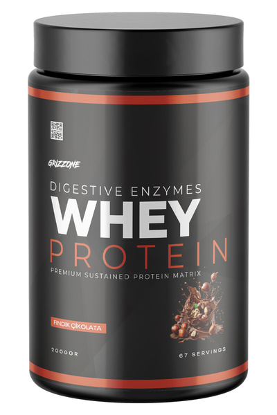 GRIZZONE Whey Proteın ( Fındık Çikolata Aromalı )