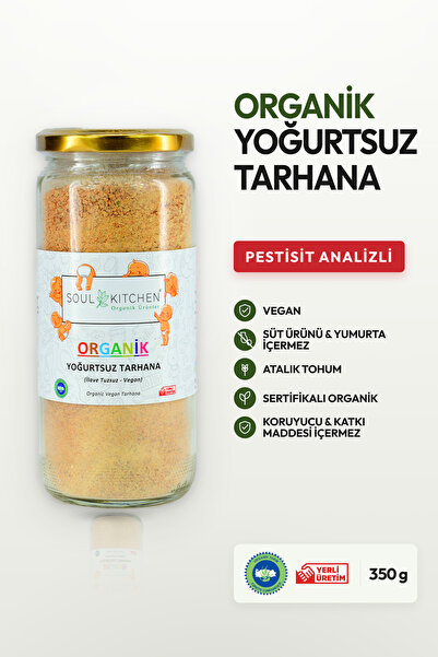 Soul Kitchen Organik Ürünler Organik Sertifikalı Yoğurtsuz Tarhana Vegan Cam ...