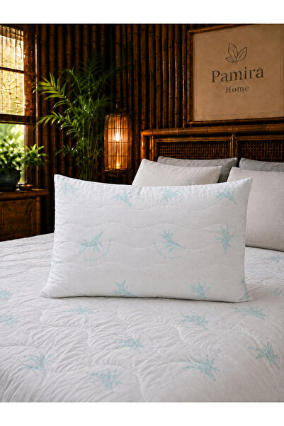 Pamira Home Kapitoneli Premium Bambu Yastık