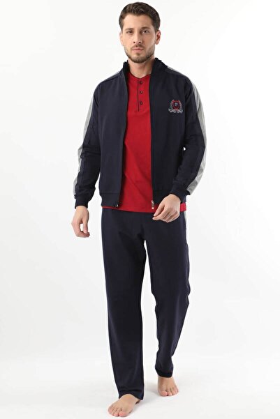 Pierre Cardin Erkek Eşofman 3Lü Pijama