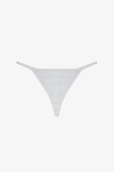 Penti Off-White Mesh-String-Höschen