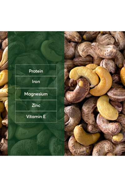 The Caphe Vietnam Premium Cashew Nuts 1KG | Unsalted & Skinless Roasted Cashews | Vietnamese Cashews | Healthy Snack