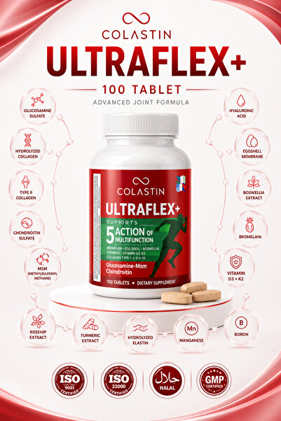 Colastin Ultraflex+ | Collagen 1·2·3·5·10 · Glukozamine Chondraitin Msm 100 T...