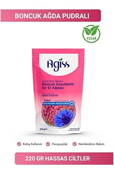 AGISS Pudralı Hassas Ciltler 220 gr Boncuk Ağda