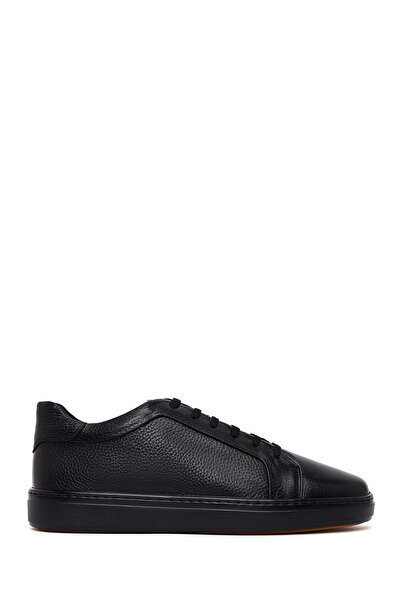Derimod Men's Black Lace-Up Leather Sneaker 26Sfd6205Ft