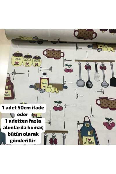 Home Duck kumaş leke ve su itici özelliği vardır ( Kahverengili mutfak gereçl...