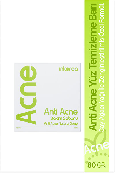 inkorea Acne Karşıtı Ve Yağ Dengeleyici Doğal Sabun / Anti-acne Oil Balancing...