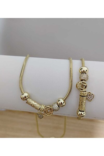 OEM SET PLACAT CU AUR DE 14 K