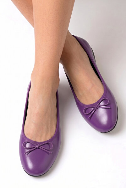 LUVETTO Round Toe Bowknot Closed Orthopedic Classic Ballerinas New Season