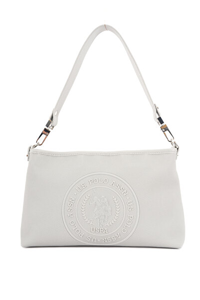 U.S. Polo Assn. Сива дамска чанта за рамо Us26671