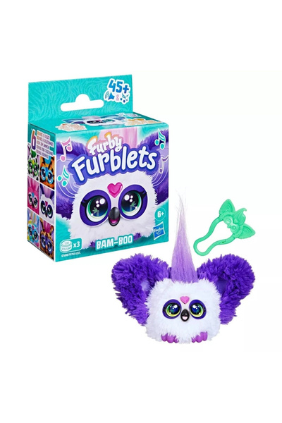 Furby Furblets Bam-Boo İnteraktif Mini Peluş Oyuncak 45+ Sesli 6+ Yaş