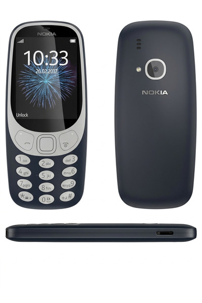 Mobile هاتف نوكيا 3310 باللون الرمادي والأزرق الداكن