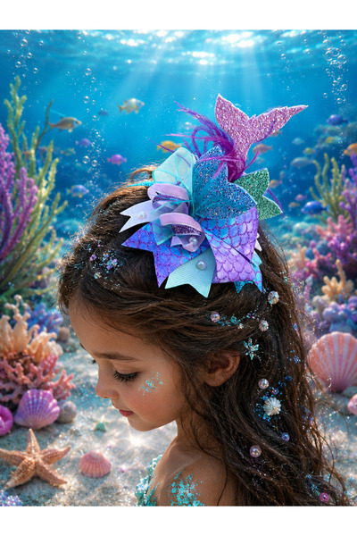 Dreamy by Sln Mermaid Dream Denizkızı Konseptli Saç Tokası