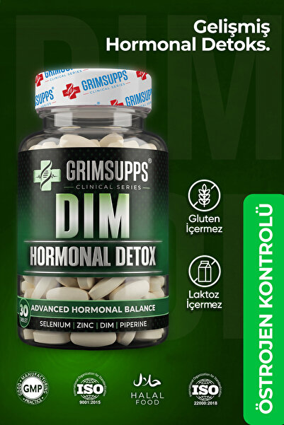 Grimsupps ديم 30 قرص |   كالسيوم دي-جلوكارات، الزنك، السيلينيوم، والمستخلصات ...