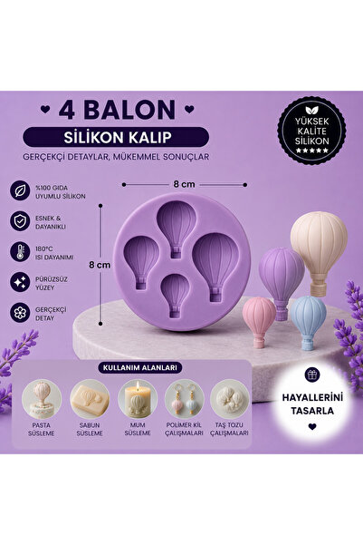 Dr.Paste Silikon Kalıp 4 Balon