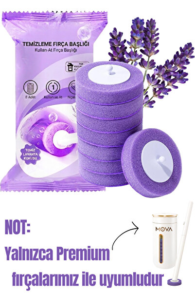 ModernEvAksesuar 8 Pieces (1 Pack) (Lavender) Premium Detergent Disposable To...