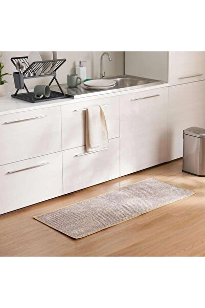 PAN HOME سجادة أرضية منسوجة من موانا 50x120 سم - بيج