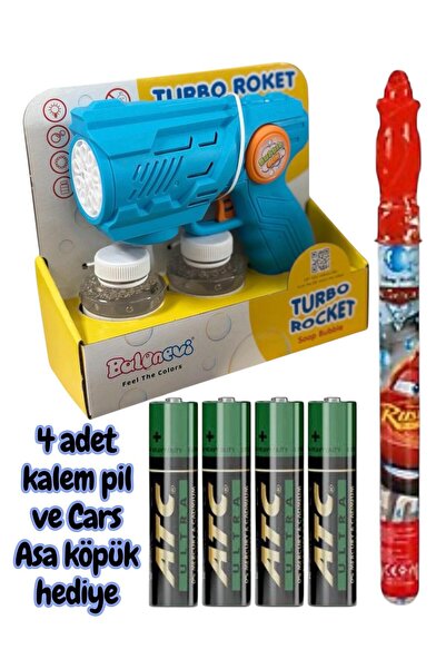Pofika Turbo Rocket Pilli Seri Otomatik Işıklı Köpük Tabancası 2 Adet 100 Ml ...