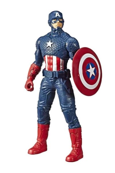TOYFEST Captain America - Kaptan Amerika Marvel Karakter Dev Figür - 24 Cm