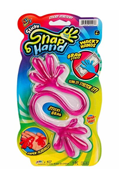 TOYFEST Jaru Super Flexible Fun Sticky Hand Snap Hand Two End Sticky Hand - P...