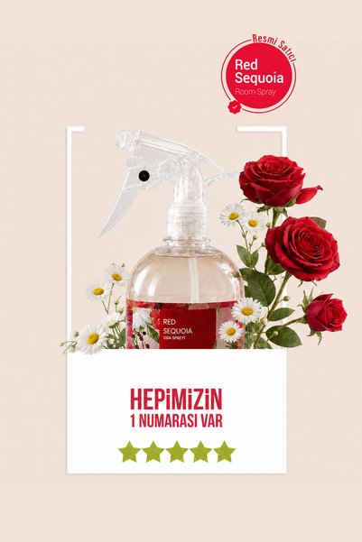 Bargello RED SEQUOIA 485 ml PLASTİK SPREY ORTAM KOKUSU