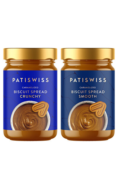 Patiswiss Karamelize Bisküvi Kremaları Smooth Ve Crunchy Set