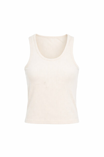 no7man Nemea Beige Men's Tank Top