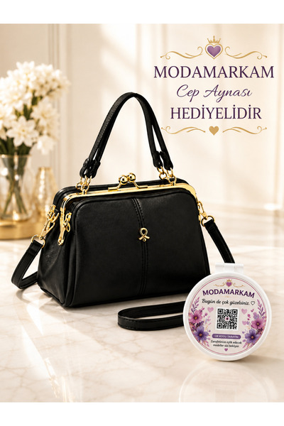 MODAMARKM MODAMARKAM 3 BÖLMELİ KULLANIŞLI KADIN OMUZ ÇANTASI GÜNLÜK MODEL