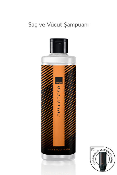 AVON Full Speed Saç Ve Vücut Şampuanı 250 Ml.