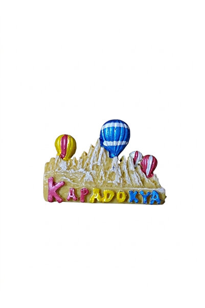 REYYAN Kapadokya Magneti polyester kabartmalı magnet