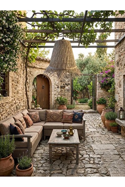 Home BOHEM Sarmal rustik sarkıt avize