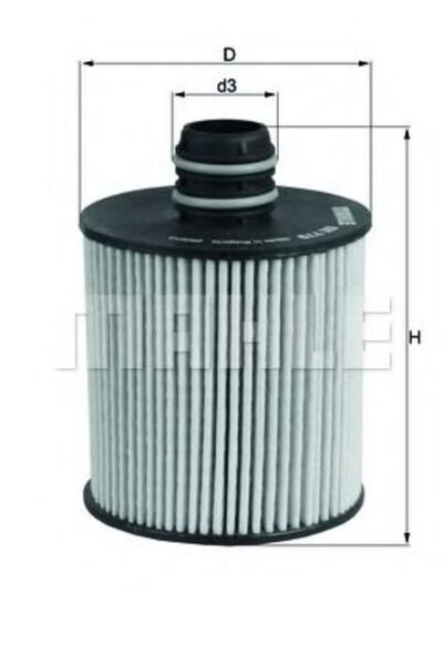 Mahle Original Φίλτρο λαδιού OX 779D