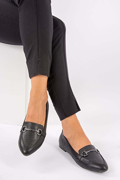 Fox Shoes Balerina de damă neagră Balerina G290010011