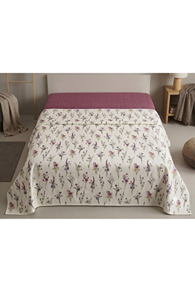 ŞENER HOME طباعة نمط زهرة برية مقاس 200x240 سم. سرير مزدوج (باتال) مفرد من نو...