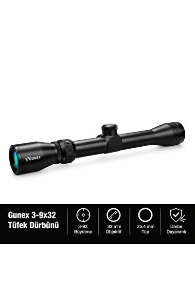gunex 3-9x32 32mm Dürbünü
