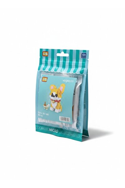 Russet LZ8605 LOZ Köpek Blok Seti Mini Poşet -Vagon life