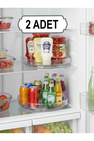 EVSTYLE 2-CZĘŚCIOWY ORGANIZER DO KUCHNI I SZAFKI - PRZEZROCZYSTY