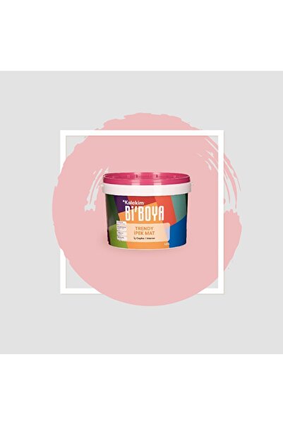 Bi Boya İpek Mat Trendy İç Cephe Duvar Boyası 2,5 Lt Pembe Inci